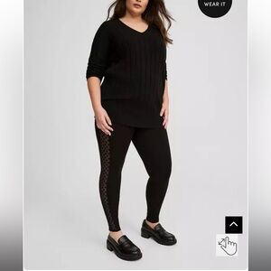 NWT Torrid Full-Length Inset Legging | Size: 2X